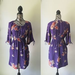 Anthropologie Yumi Kim silk floral dress